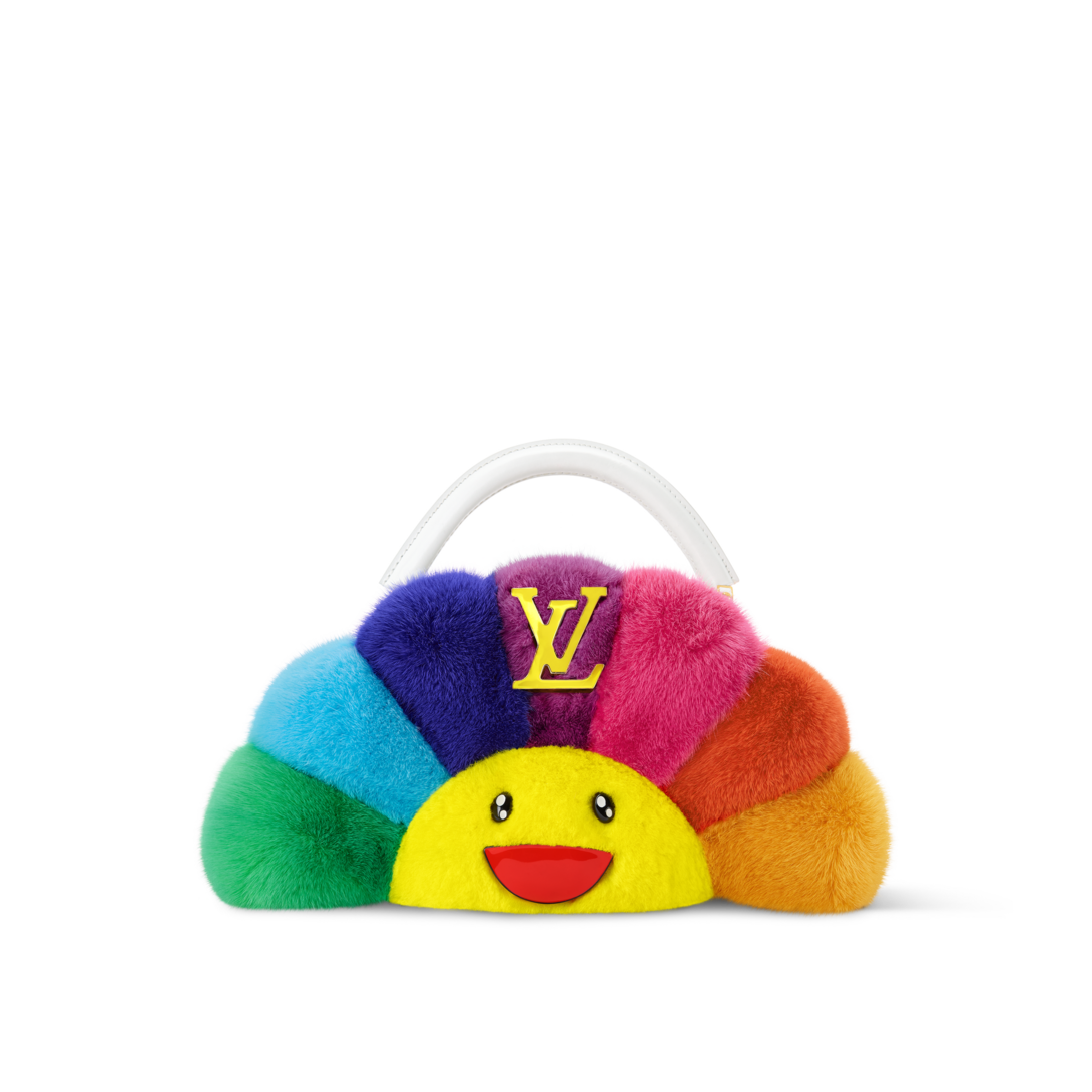 Capucines EW Rainbow L08 - Luxury Handbags - N89666 Multicolour